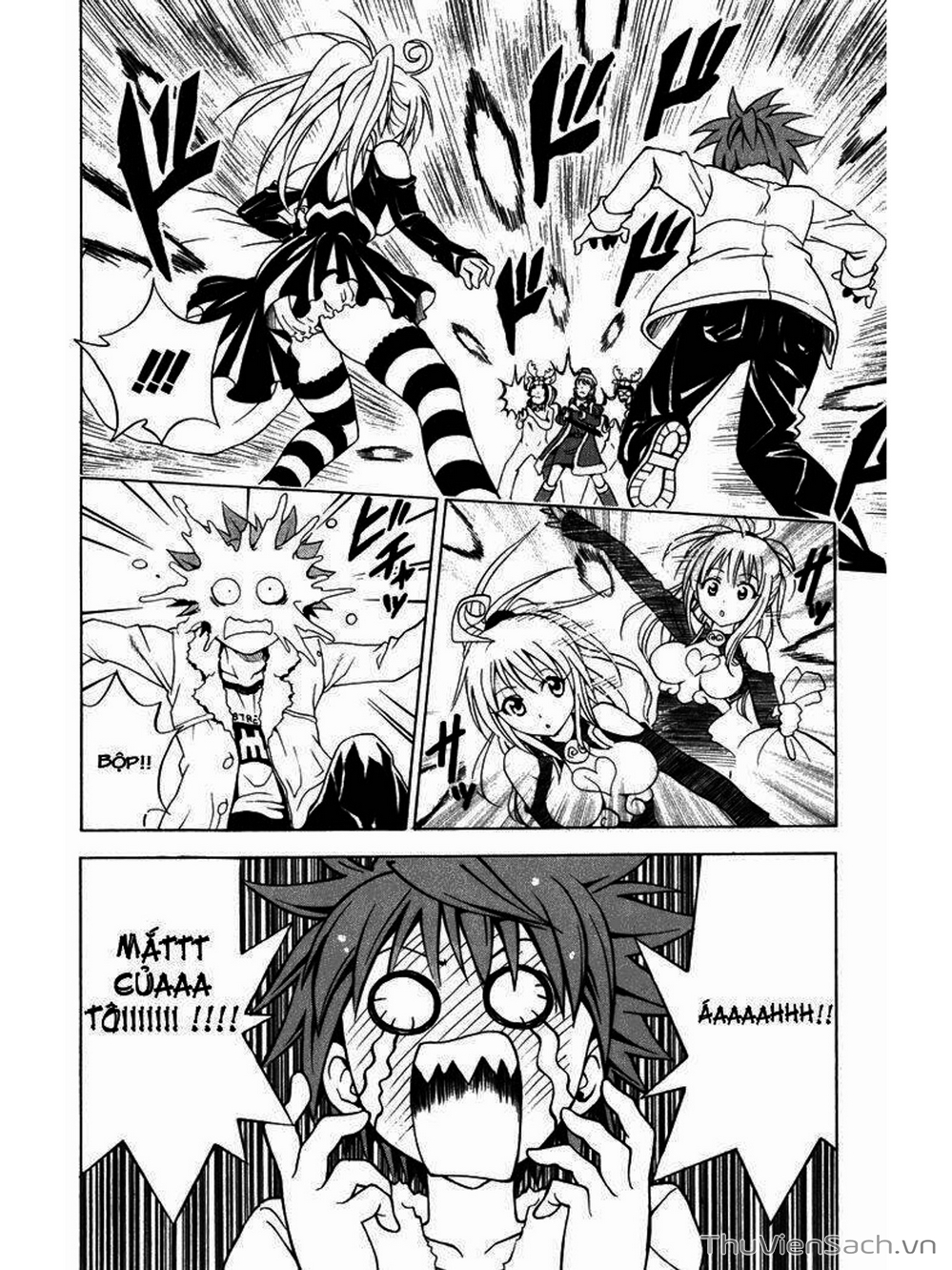 Truyện Tranh Bóng Tối Hoàng Kim - To Love Ru Darkness trang 8