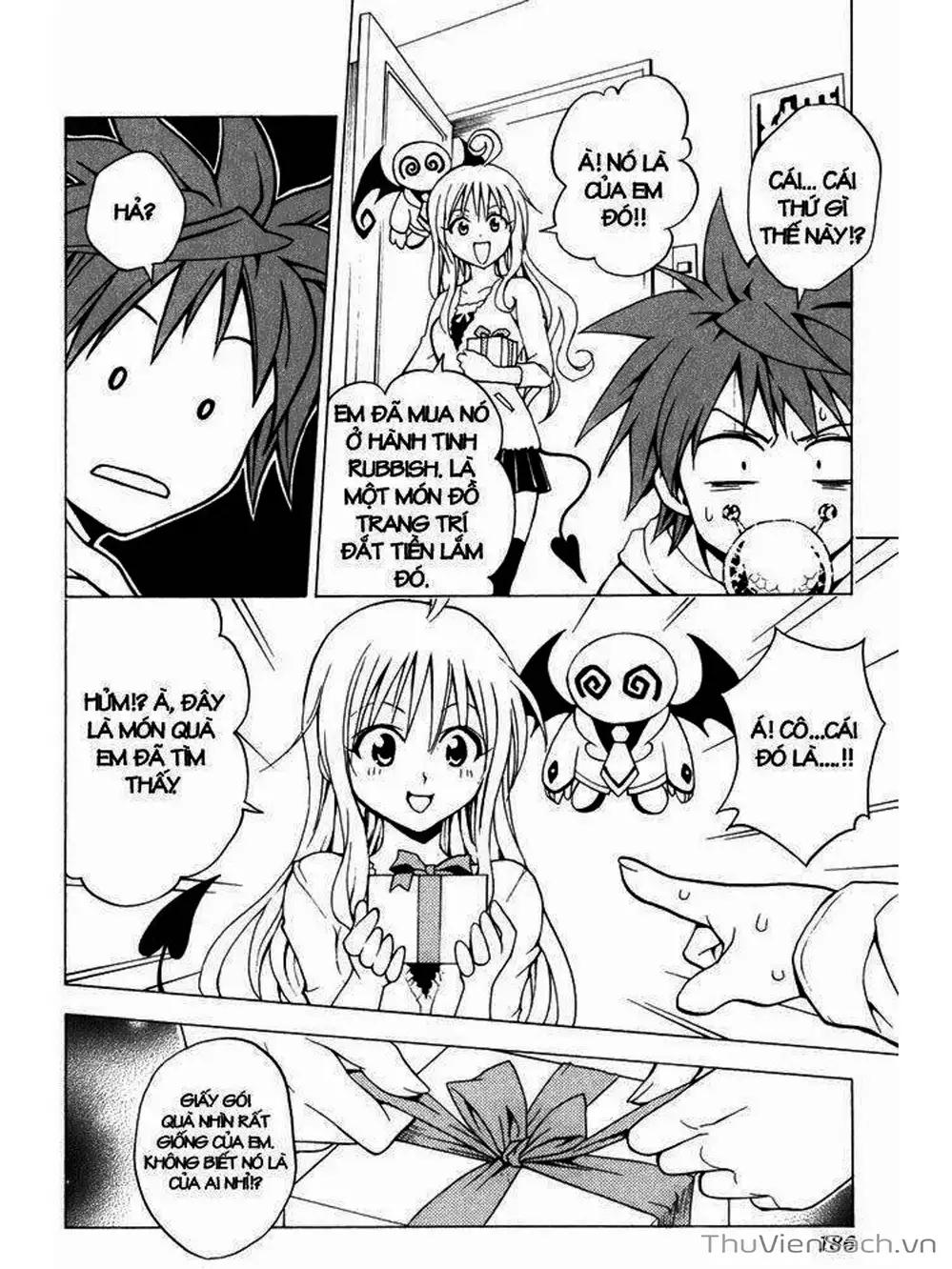 Truyện Tranh Bóng Tối Hoàng Kim - To Love Ru Darkness trang 8