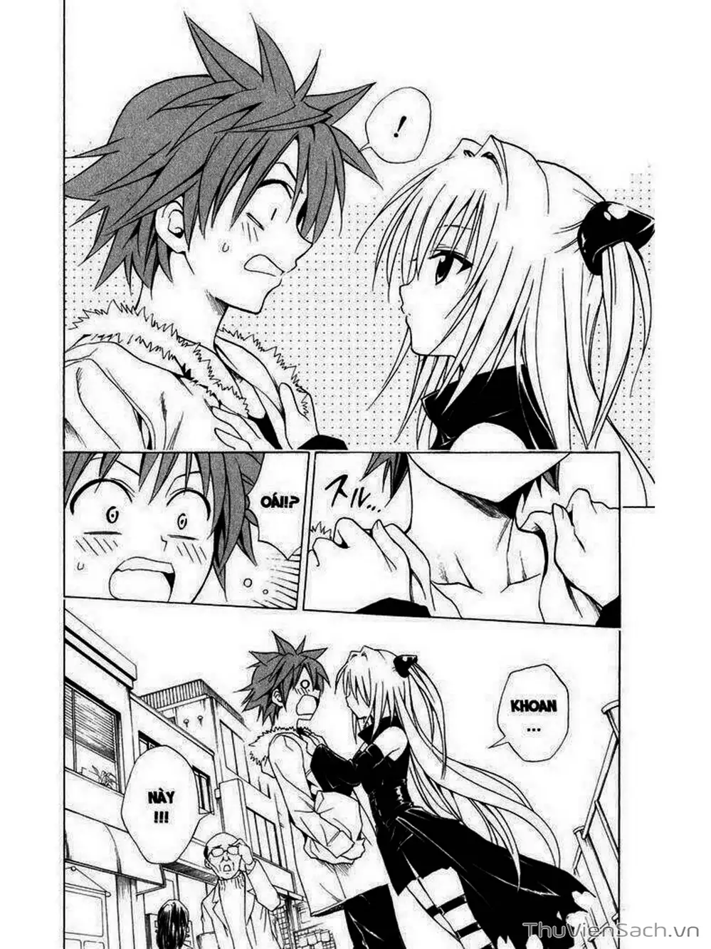 Truyện Tranh Bóng Tối Hoàng Kim - To Love Ru Darkness trang 8