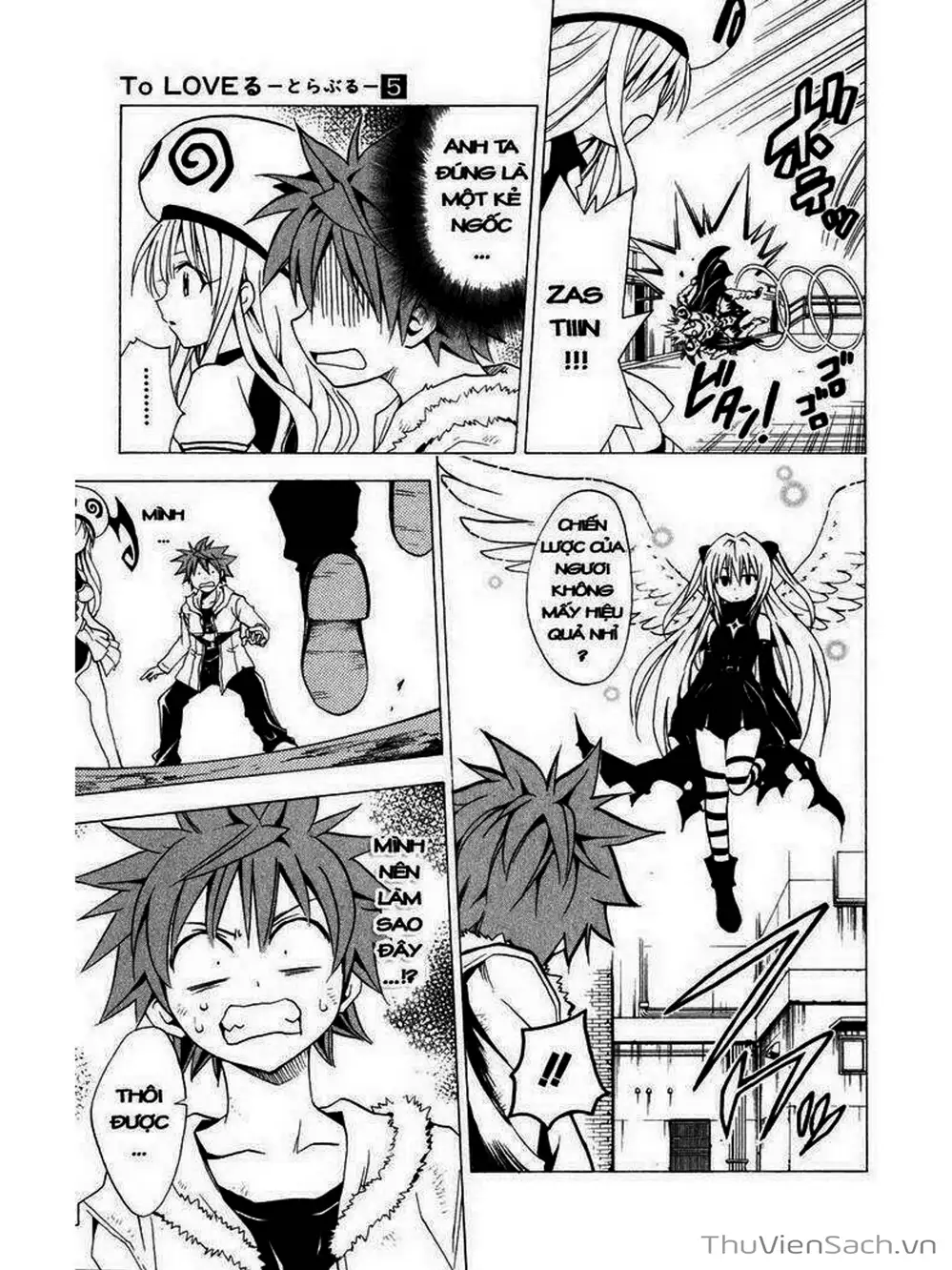 Truyện Tranh Bóng Tối Hoàng Kim - To Love Ru Darkness trang 8