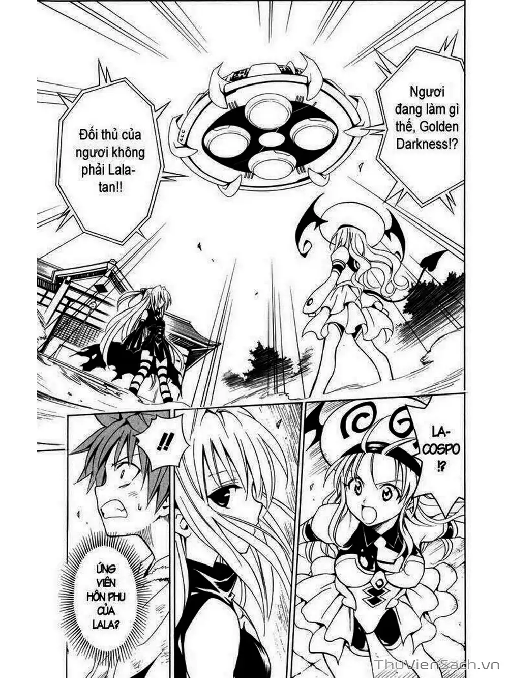 Truyện Tranh Bóng Tối Hoàng Kim - To Love Ru Darkness trang 8