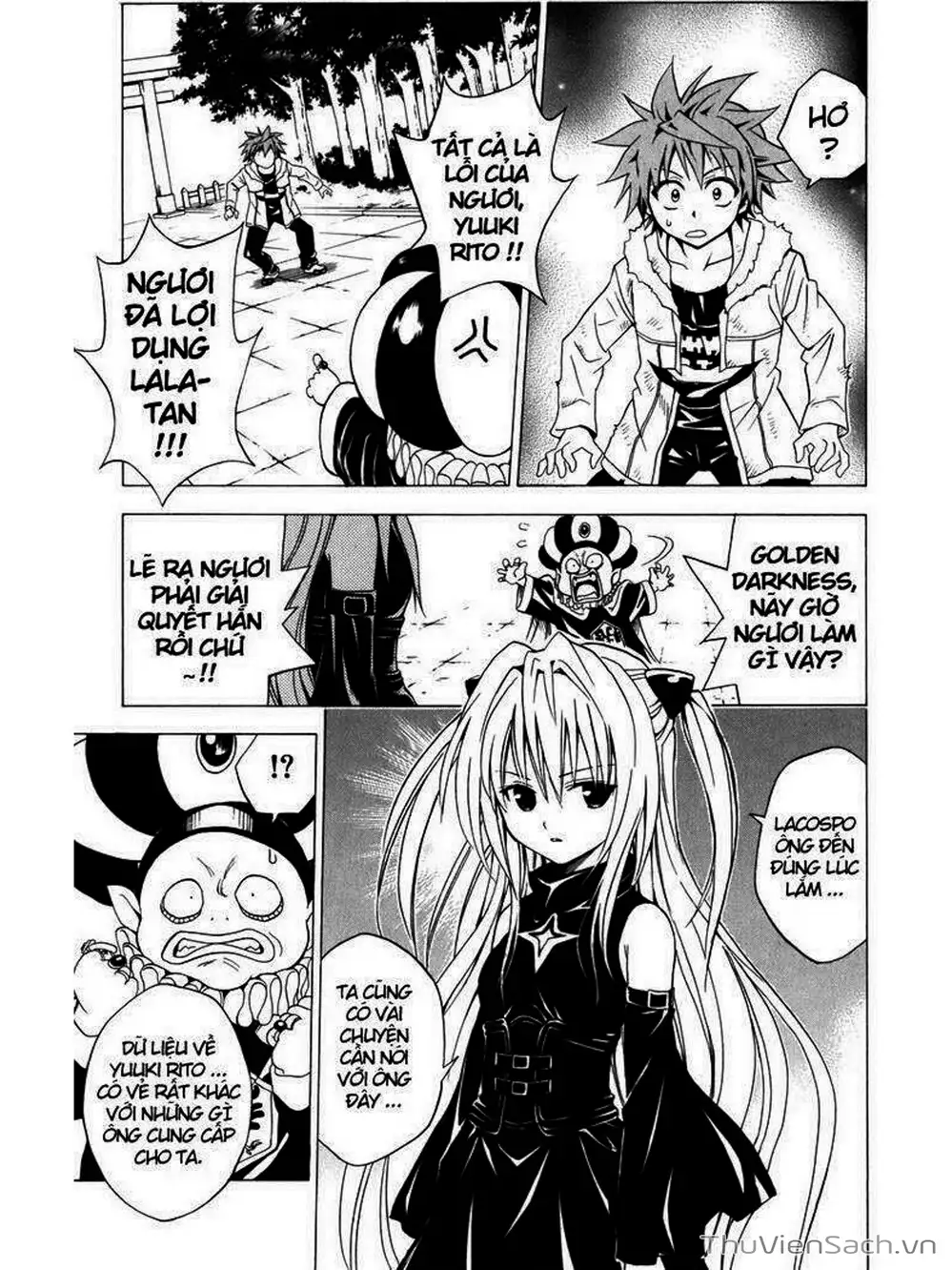Truyện Tranh Bóng Tối Hoàng Kim - To Love Ru Darkness trang 8