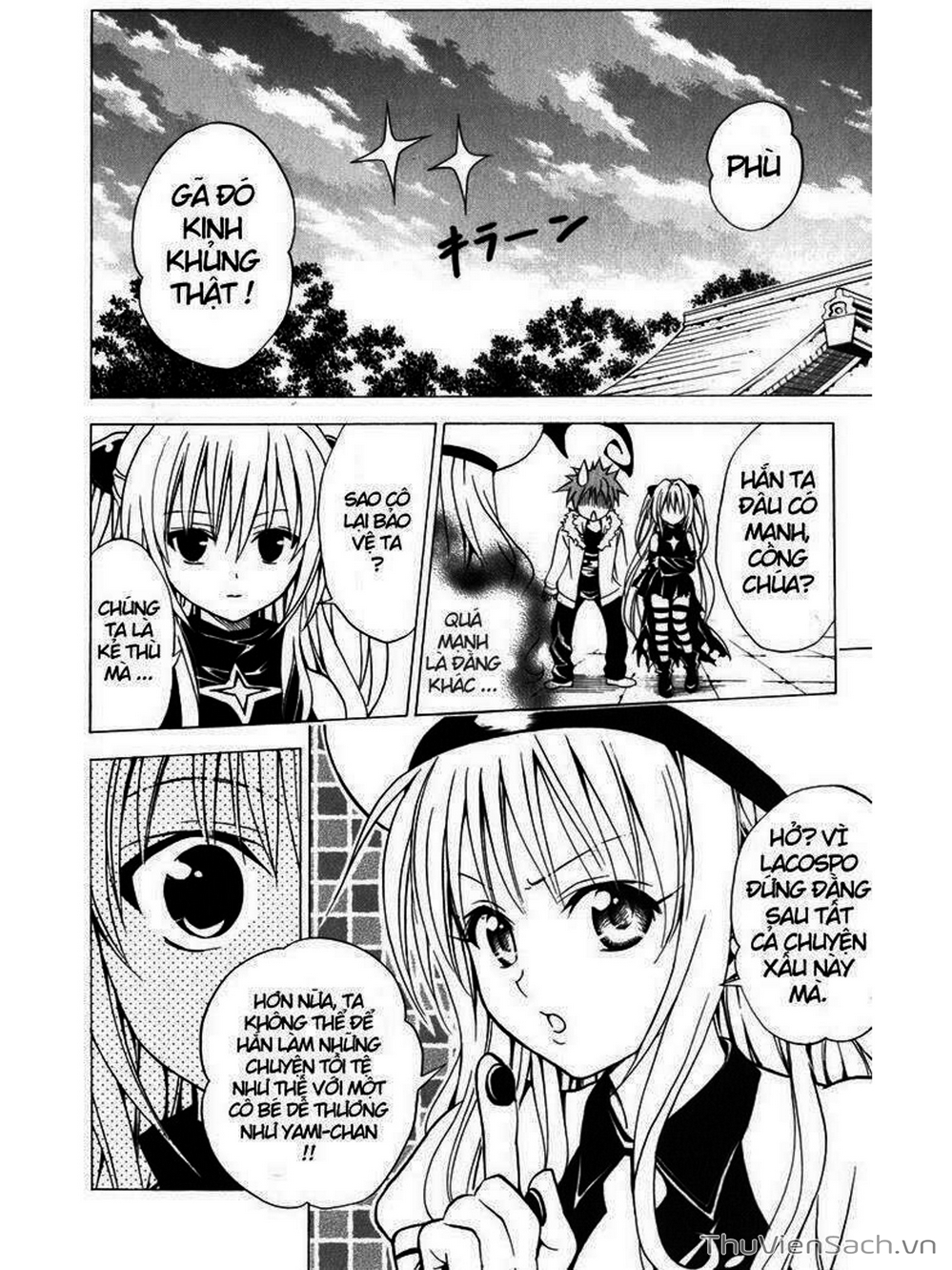 Truyện Tranh Bóng Tối Hoàng Kim - To Love Ru Darkness trang 8