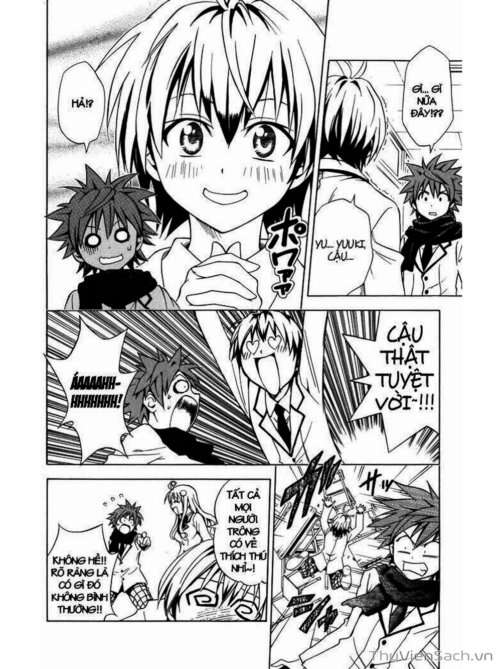 Truyện Tranh Bóng Tối Hoàng Kim - To Love Ru Darkness trang 8