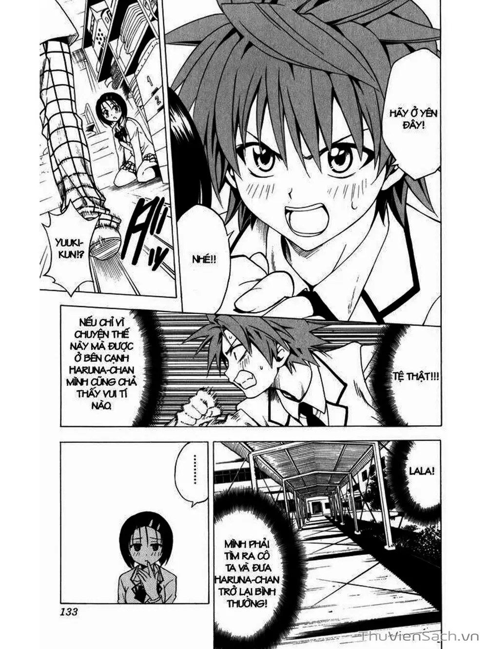 Truyện Tranh Bóng Tối Hoàng Kim - To Love Ru Darkness trang 8