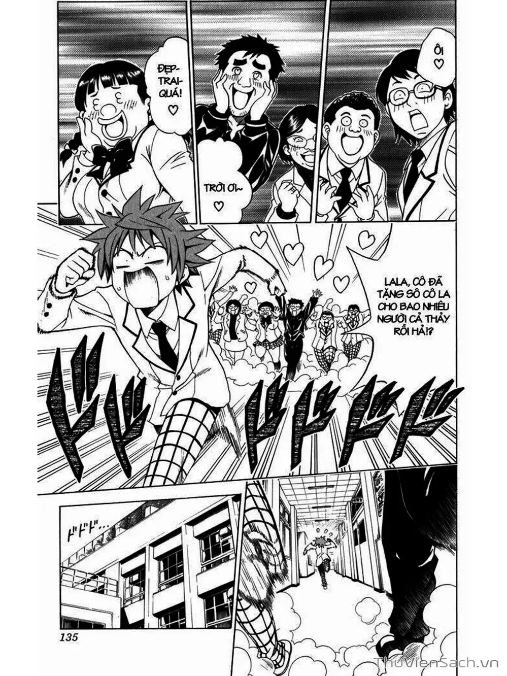 Truyện Tranh Bóng Tối Hoàng Kim - To Love Ru Darkness trang 8