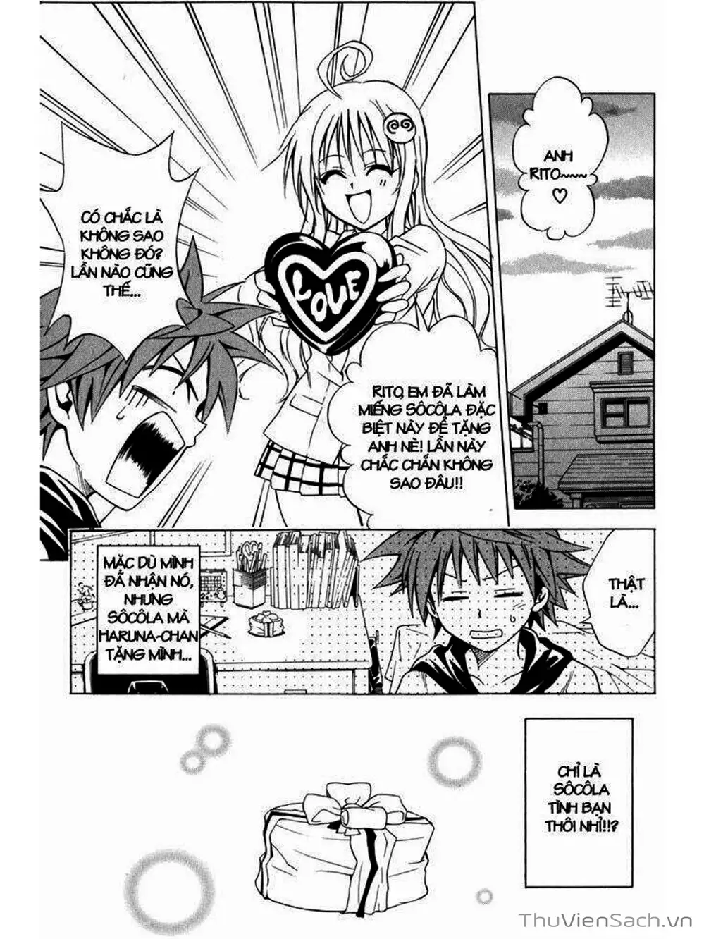 Truyện Tranh Bóng Tối Hoàng Kim - To Love Ru Darkness trang 8