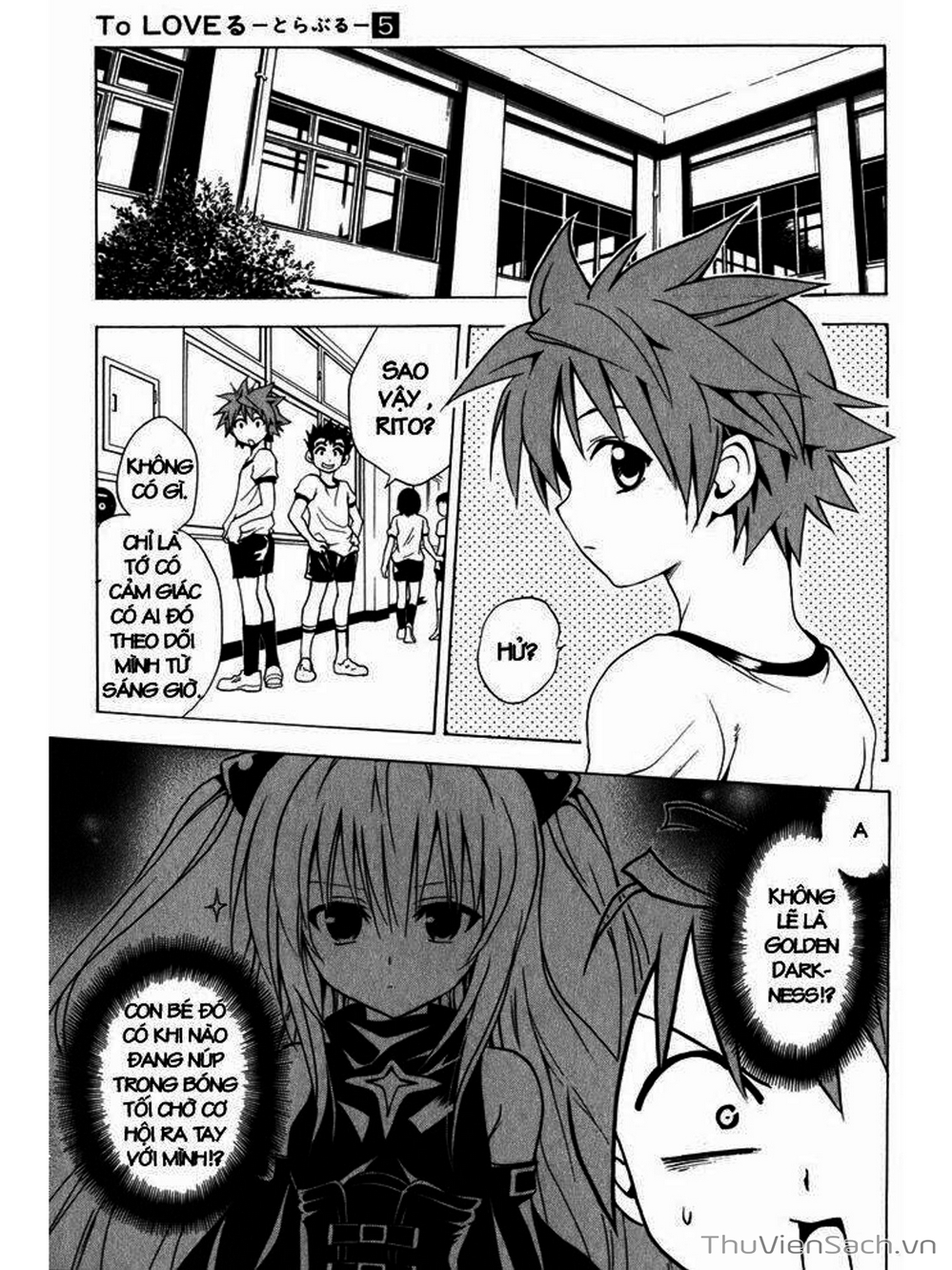 Truyện Tranh Bóng Tối Hoàng Kim - To Love Ru Darkness trang 8
