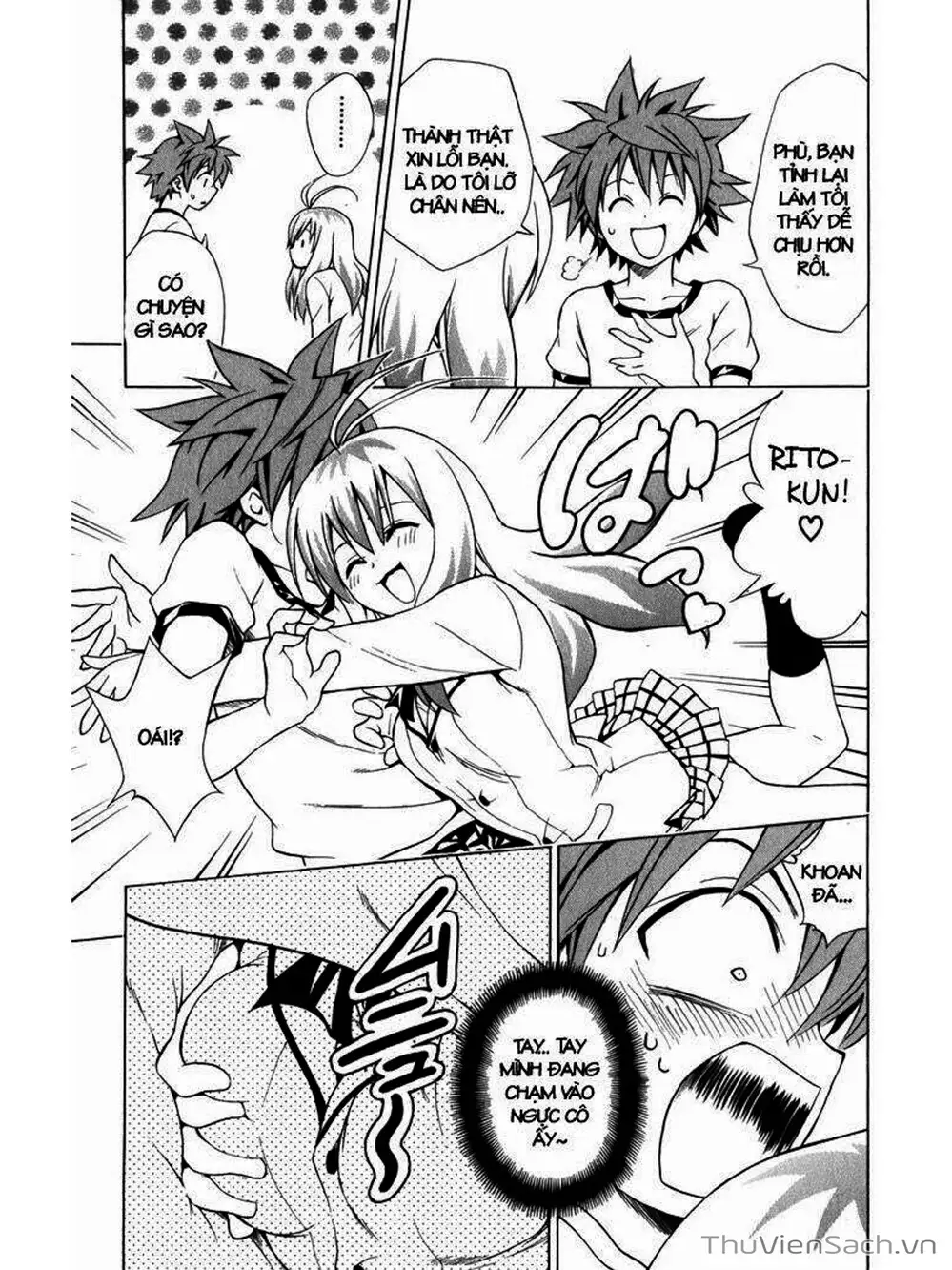 Truyện Tranh Bóng Tối Hoàng Kim - To Love Ru Darkness trang 8