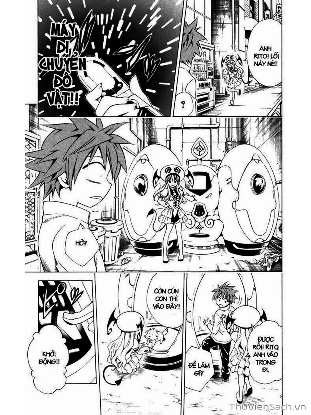 Truyện Tranh Bóng Tối Hoàng Kim - To Love Ru Darkness trang 8