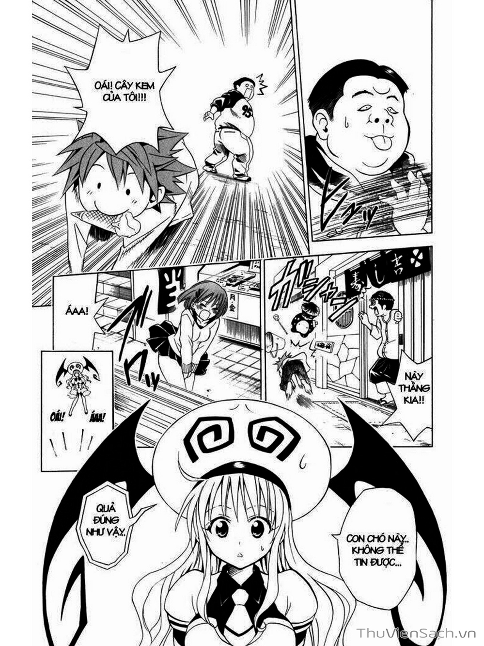 Truyện Tranh Bóng Tối Hoàng Kim - To Love Ru Darkness trang 8