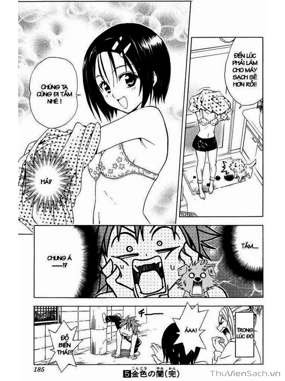 Truyện Tranh Bóng Tối Hoàng Kim - To Love Ru Darkness trang 8