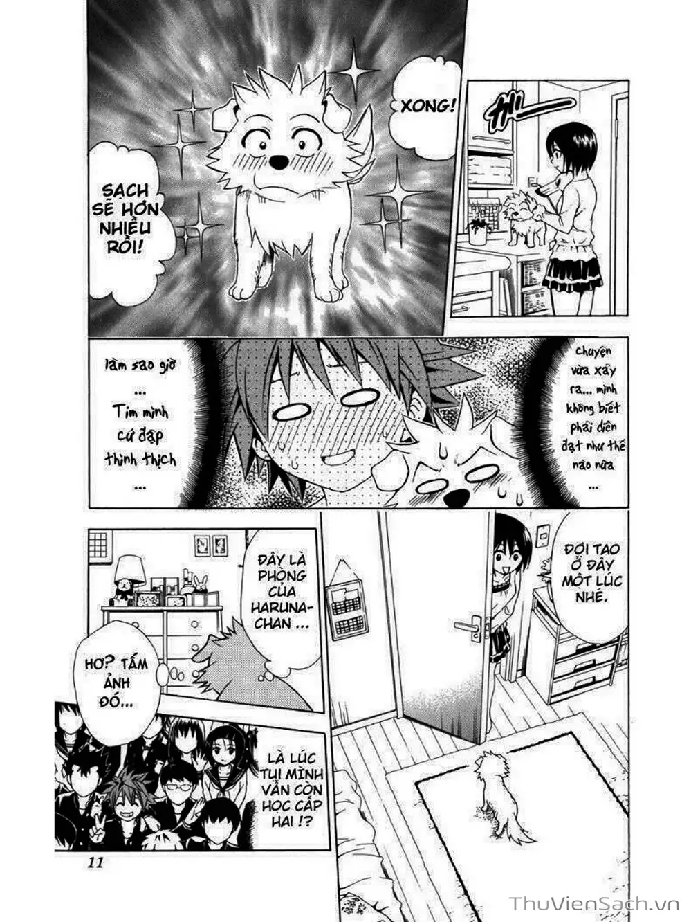 Truyện Tranh Bóng Tối Hoàng Kim - To Love Ru Darkness trang 8