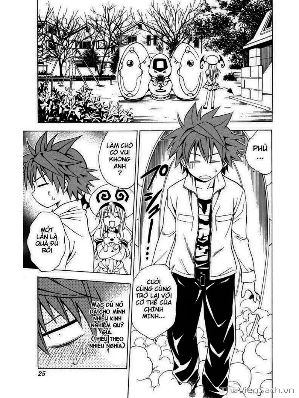 Truyện Tranh Bóng Tối Hoàng Kim - To Love Ru Darkness trang 8