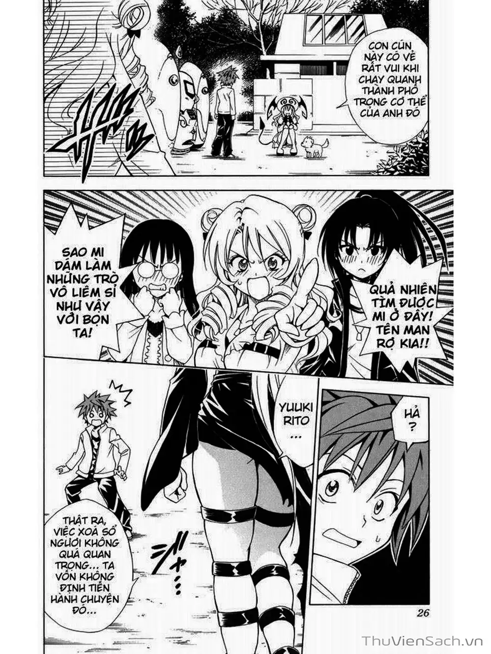 Truyện Tranh Bóng Tối Hoàng Kim - To Love Ru Darkness trang 8