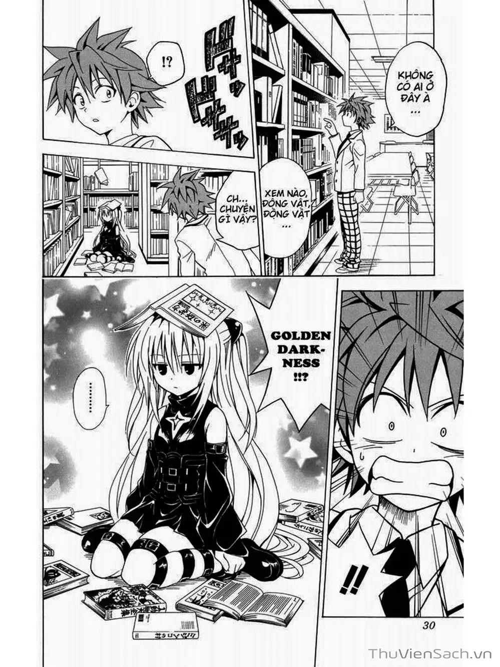 Truyện Tranh Bóng Tối Hoàng Kim - To Love Ru Darkness trang 8
