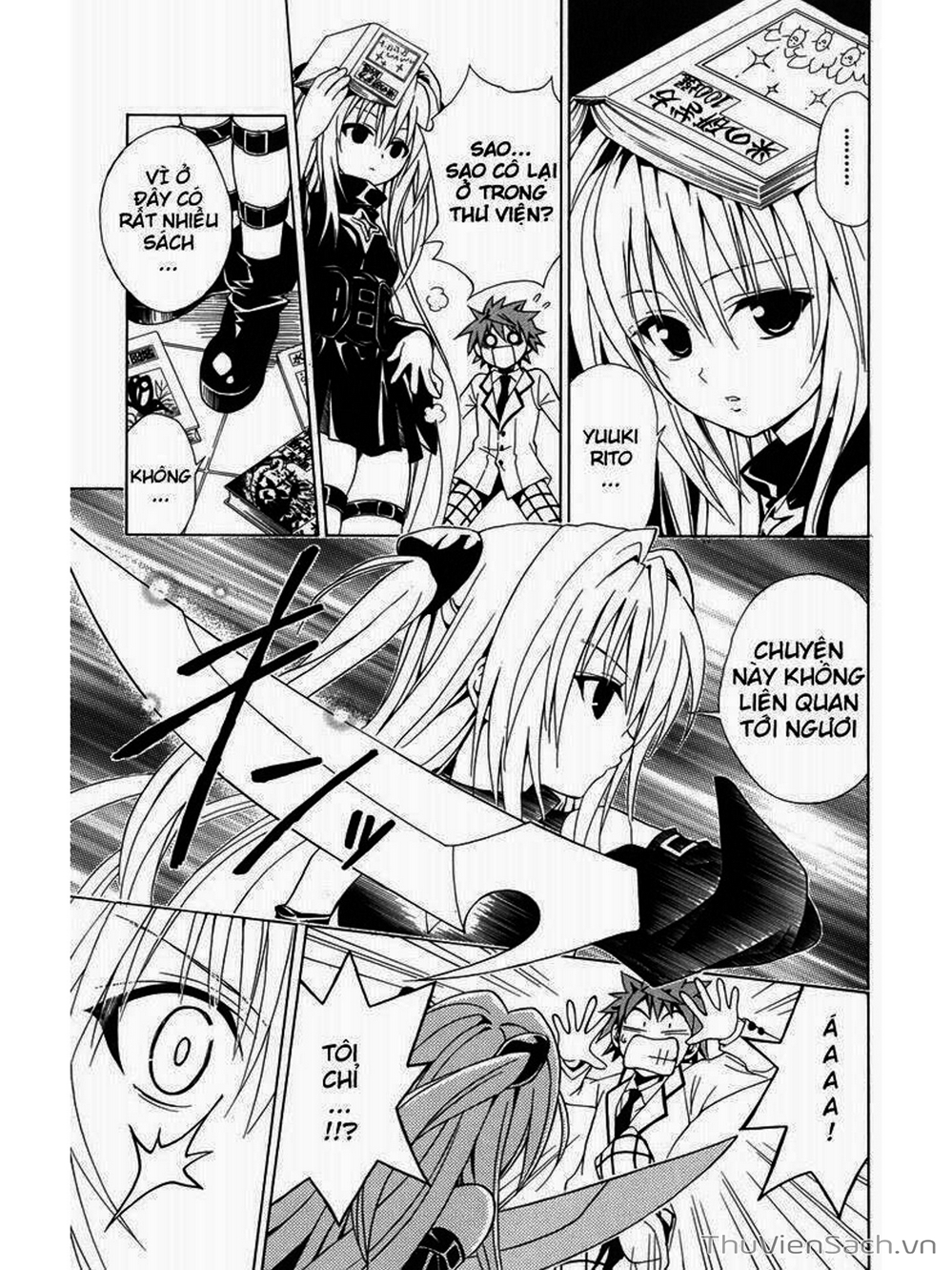 Truyện Tranh Bóng Tối Hoàng Kim - To Love Ru Darkness trang 8