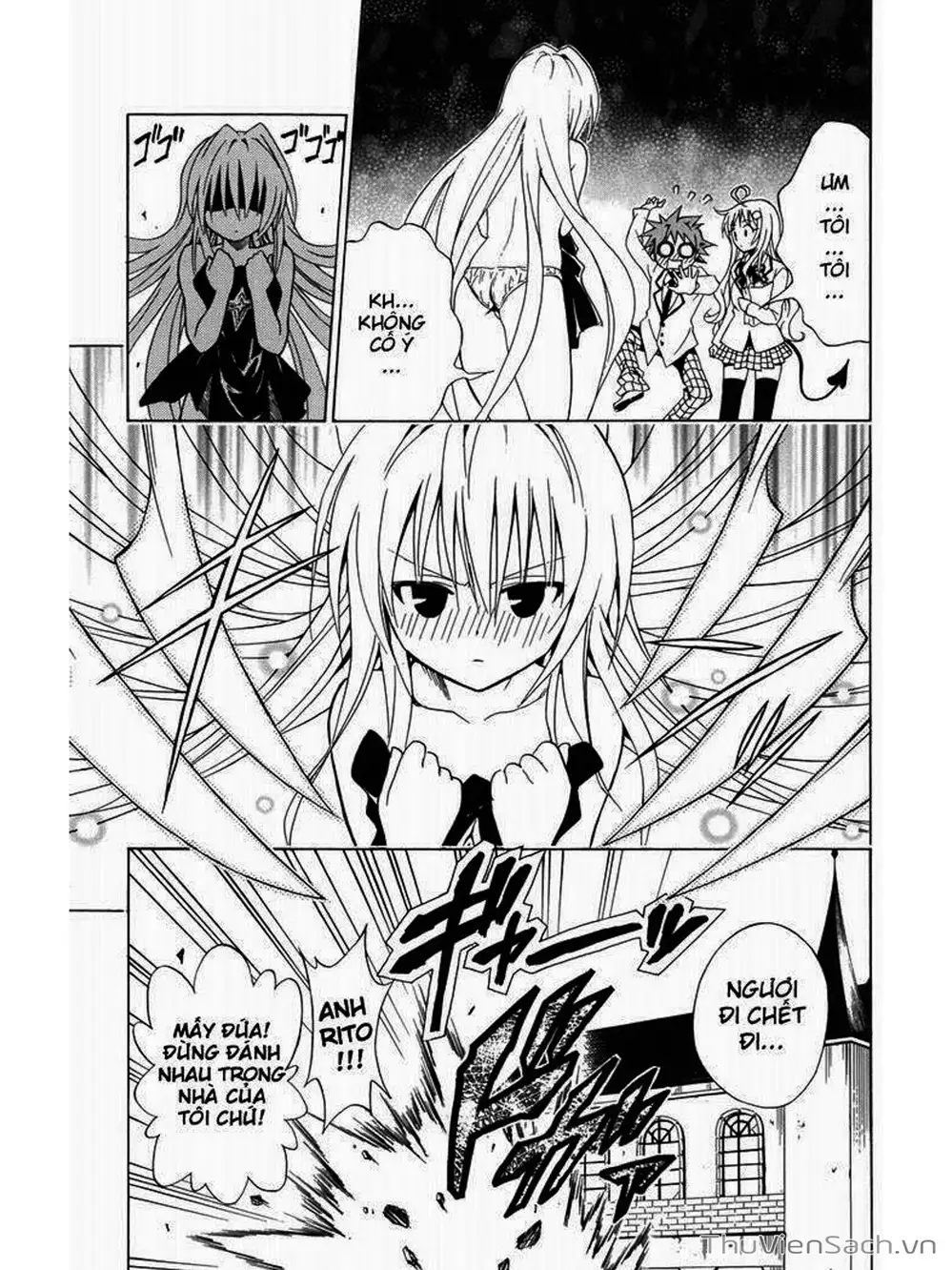 Truyện Tranh Bóng Tối Hoàng Kim - To Love Ru Darkness trang 8