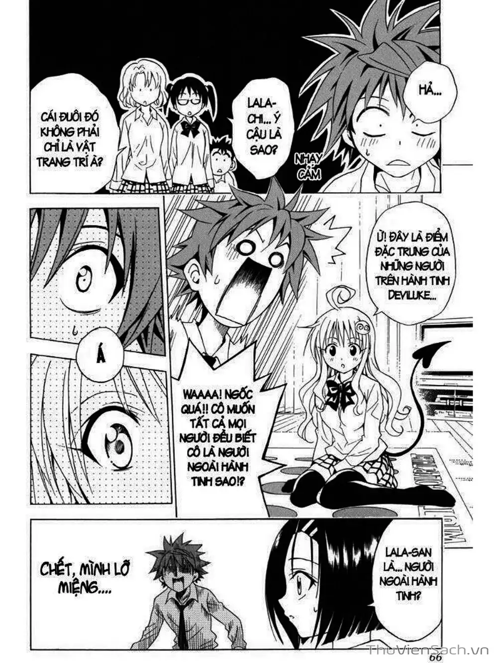 Truyện Tranh Bóng Tối Hoàng Kim - To Love Ru Darkness trang 8