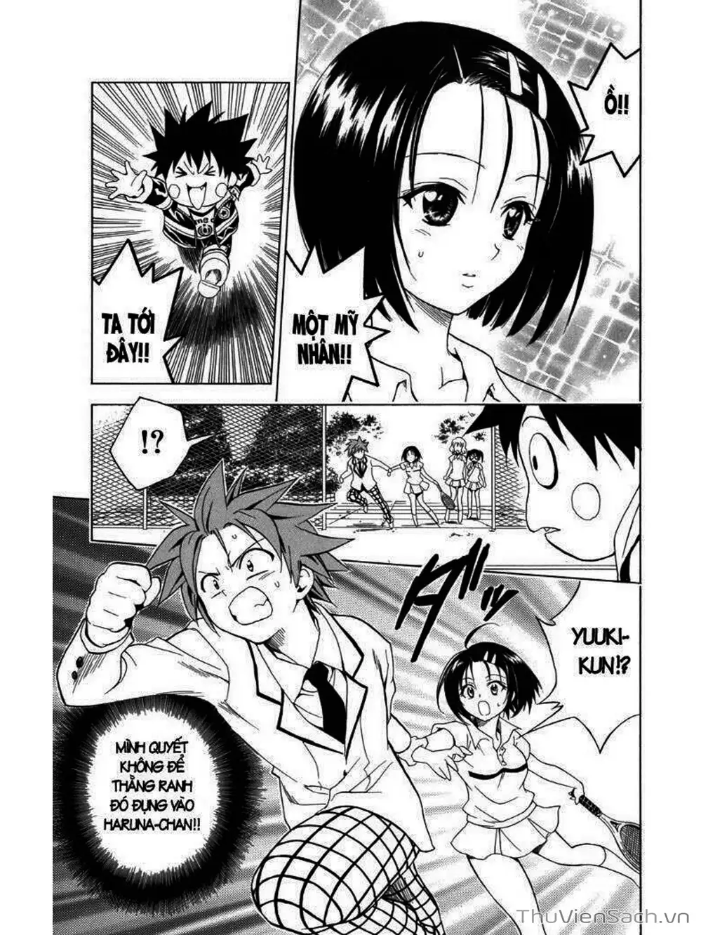 Truyện Tranh Bóng Tối Hoàng Kim - To Love Ru Darkness trang 8