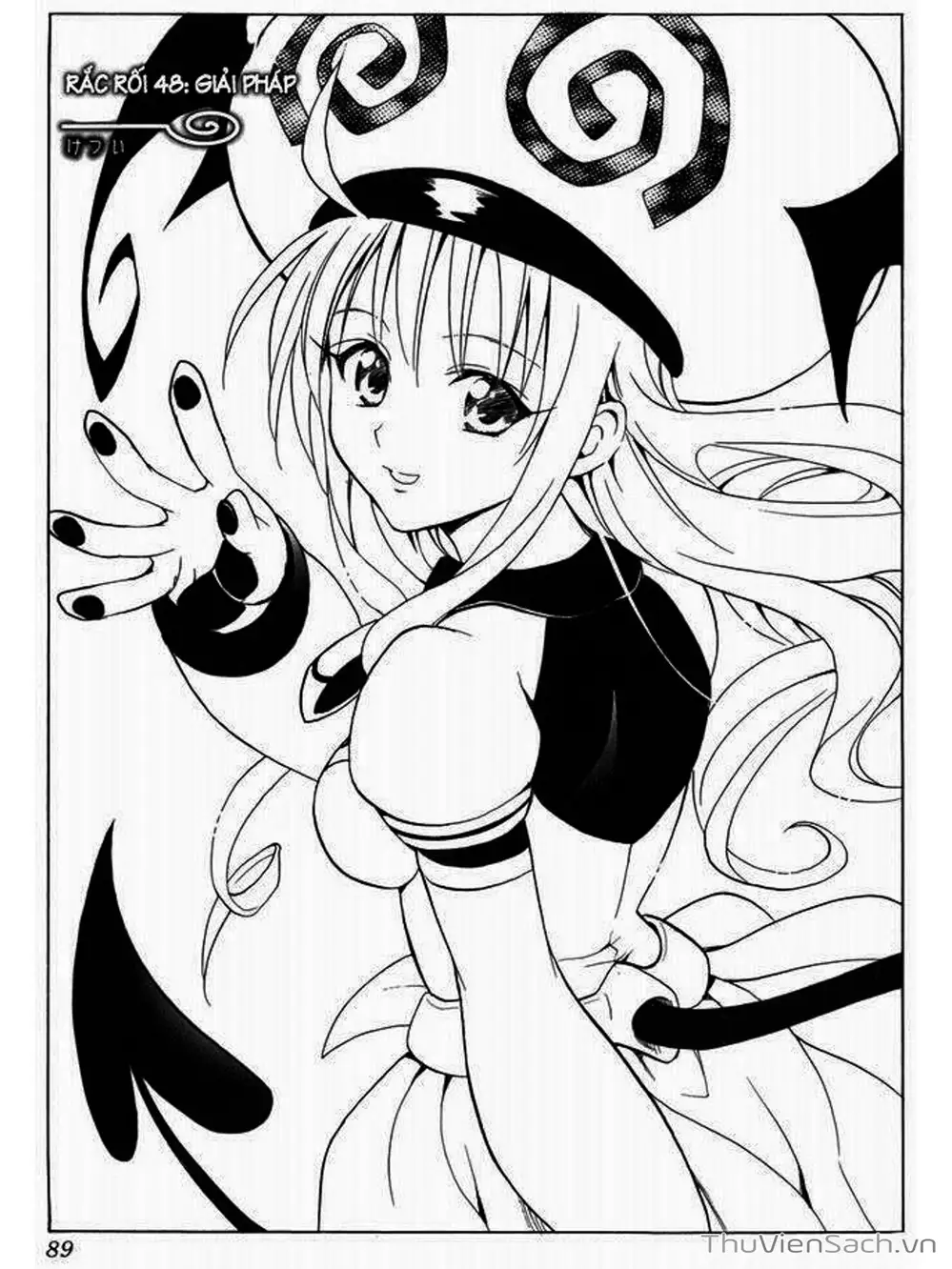 Truyện Tranh Bóng Tối Hoàng Kim - To Love Ru Darkness trang 8