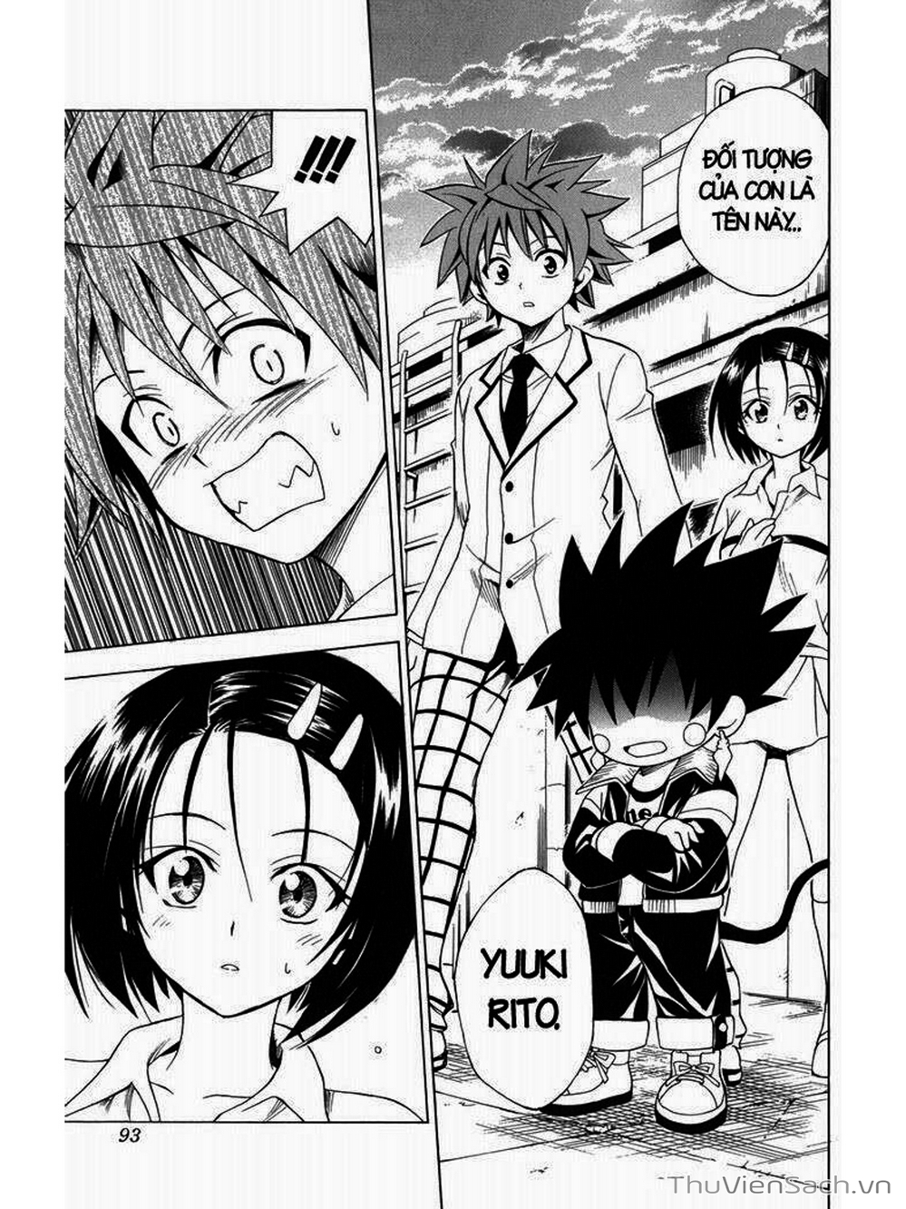 Truyện Tranh Bóng Tối Hoàng Kim - To Love Ru Darkness trang 8