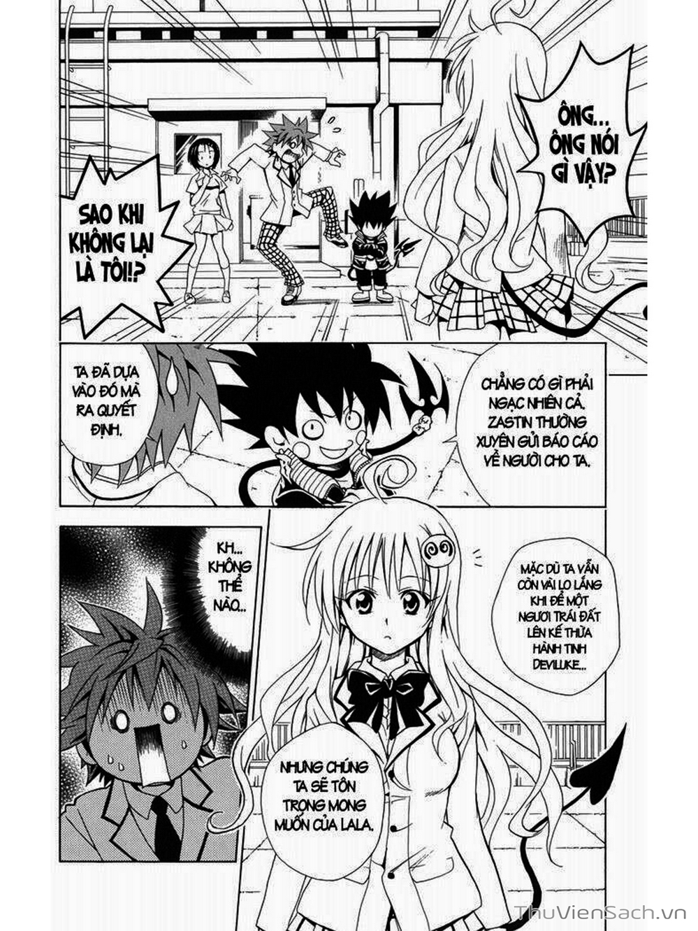 Truyện Tranh Bóng Tối Hoàng Kim - To Love Ru Darkness trang 8