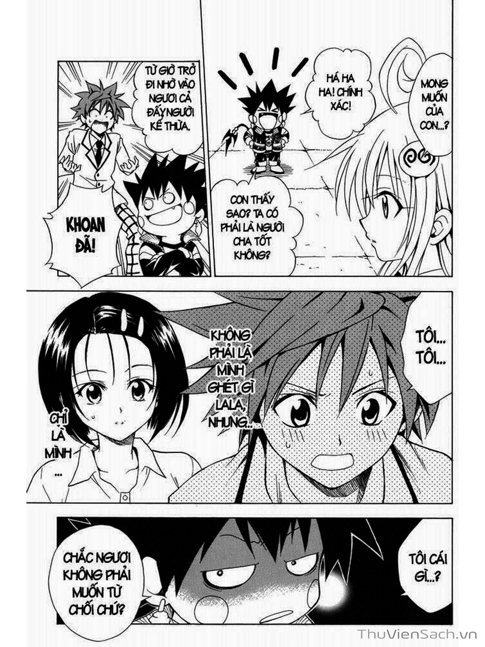 Truyện Tranh Bóng Tối Hoàng Kim - To Love Ru Darkness trang 8