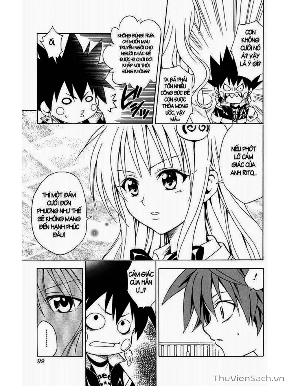 Truyện Tranh Bóng Tối Hoàng Kim - To Love Ru Darkness trang 8