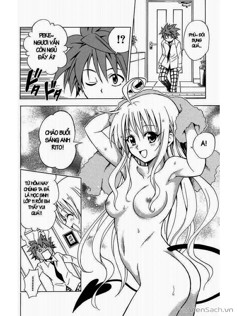 Truyện Tranh Bóng Tối Hoàng Kim - To Love Ru Darkness trang 8