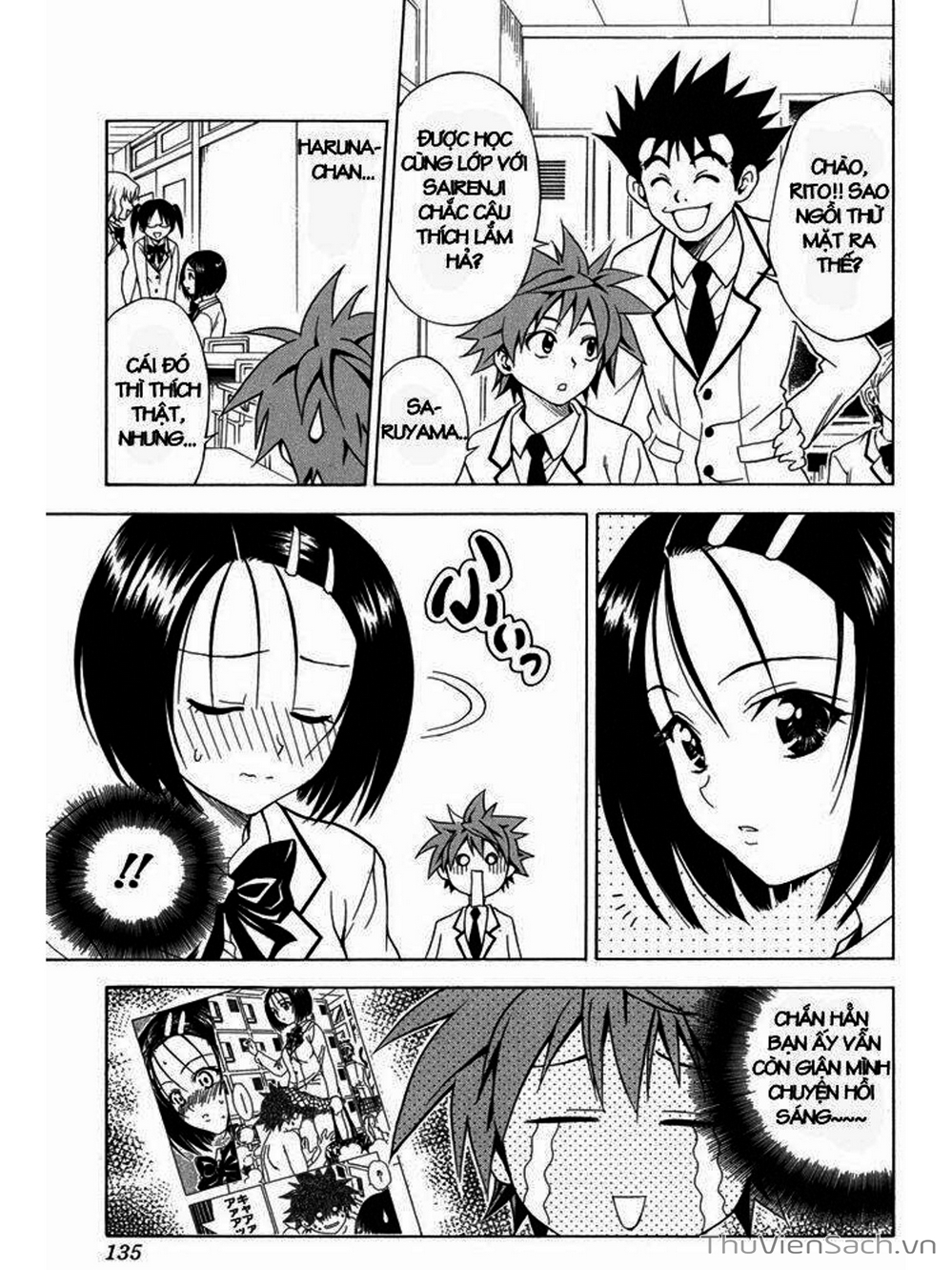 Truyện Tranh Bóng Tối Hoàng Kim - To Love Ru Darkness trang 8