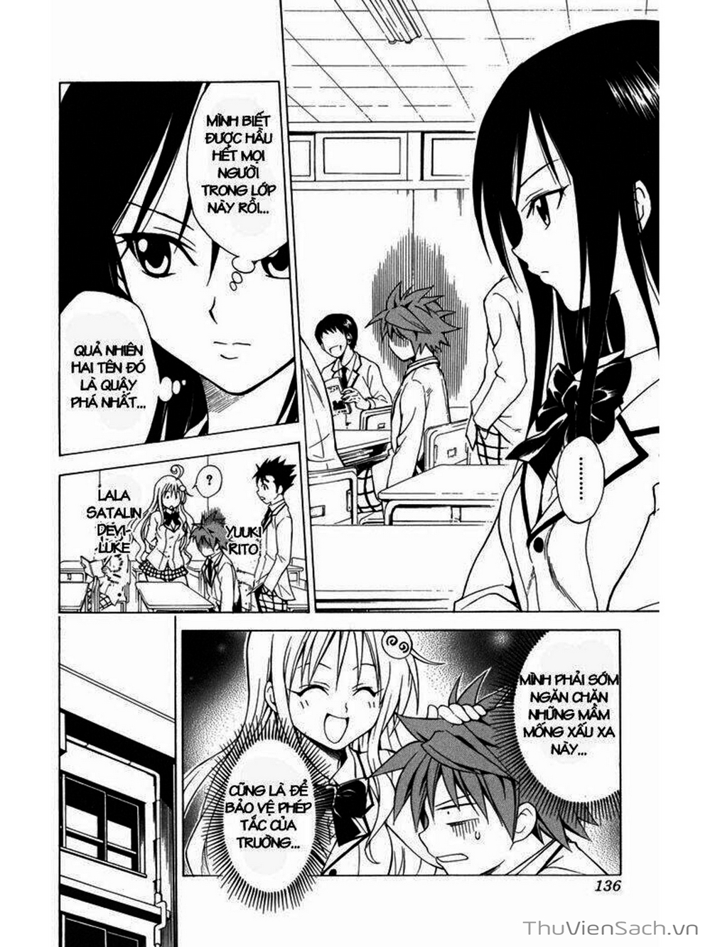 Truyện Tranh Bóng Tối Hoàng Kim - To Love Ru Darkness trang 8