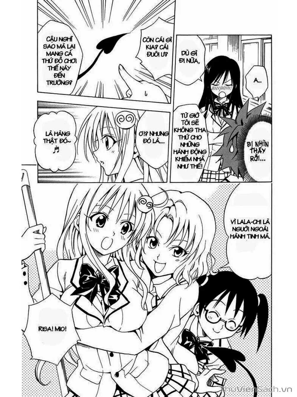 Truyện Tranh Bóng Tối Hoàng Kim - To Love Ru Darkness trang 8