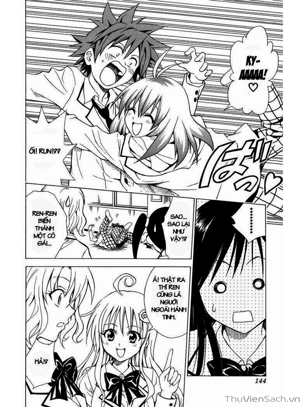 Truyện Tranh Bóng Tối Hoàng Kim - To Love Ru Darkness trang 8