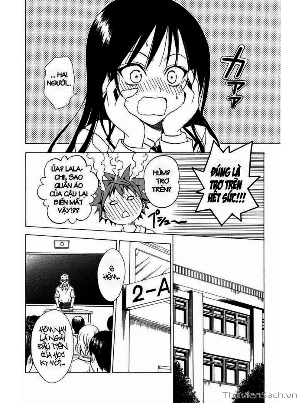 Truyện Tranh Bóng Tối Hoàng Kim - To Love Ru Darkness trang 8