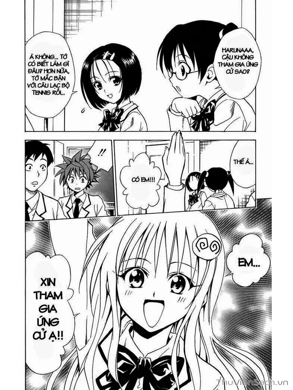 Truyện Tranh Bóng Tối Hoàng Kim - To Love Ru Darkness trang 8