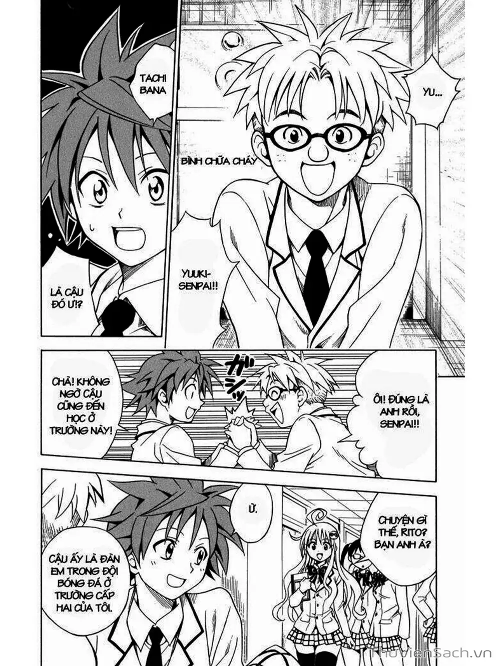 Truyện Tranh Bóng Tối Hoàng Kim - To Love Ru Darkness trang 8