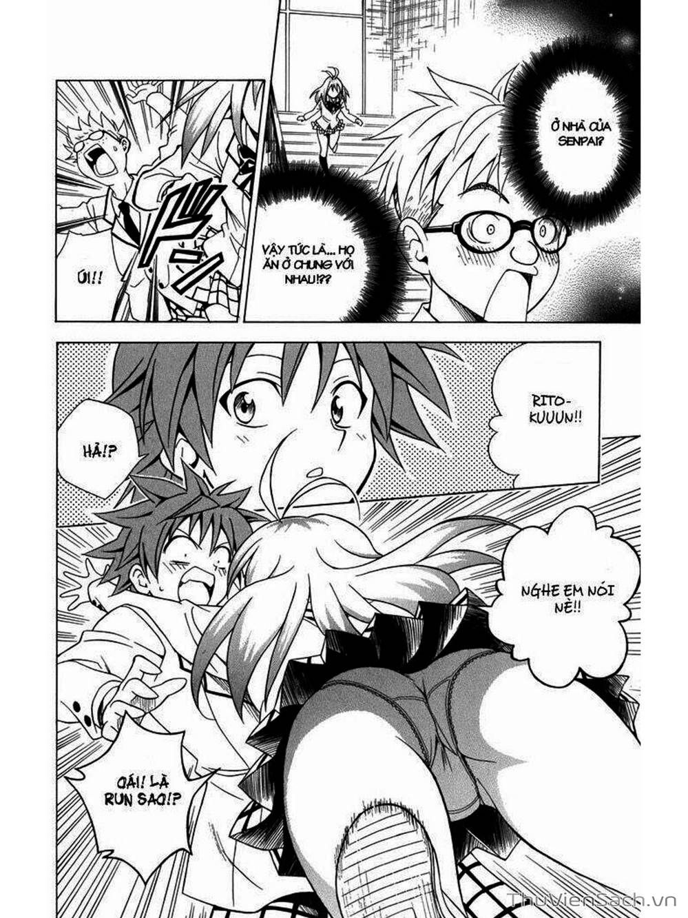 Truyện Tranh Bóng Tối Hoàng Kim - To Love Ru Darkness trang 8