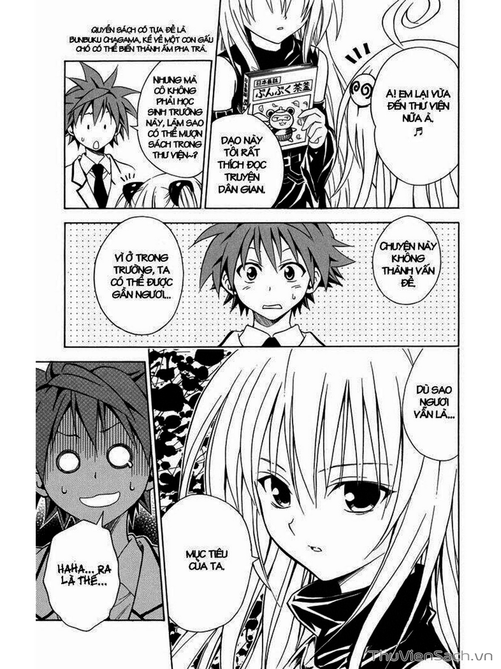 Truyện Tranh Bóng Tối Hoàng Kim - To Love Ru Darkness trang 8