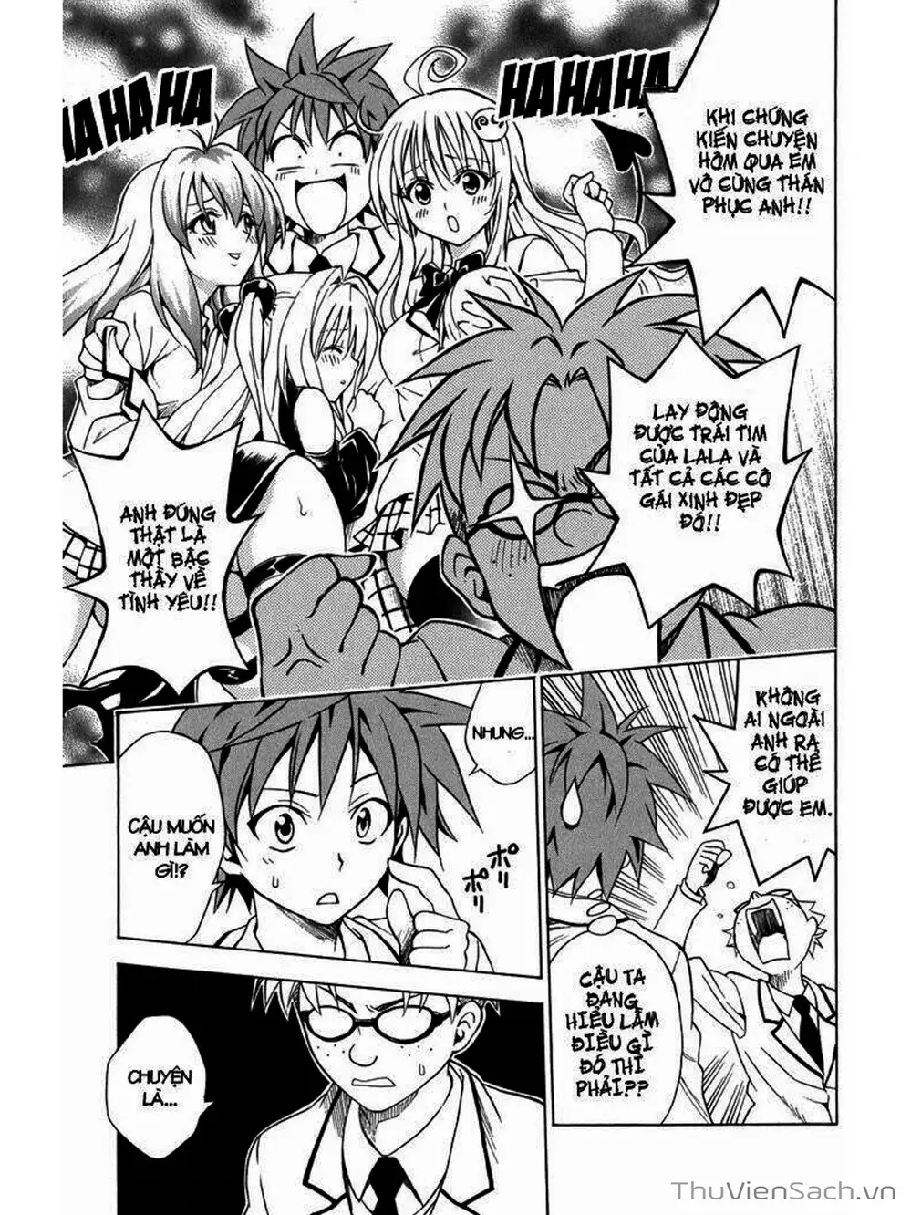 Truyện Tranh Bóng Tối Hoàng Kim - To Love Ru Darkness trang 8