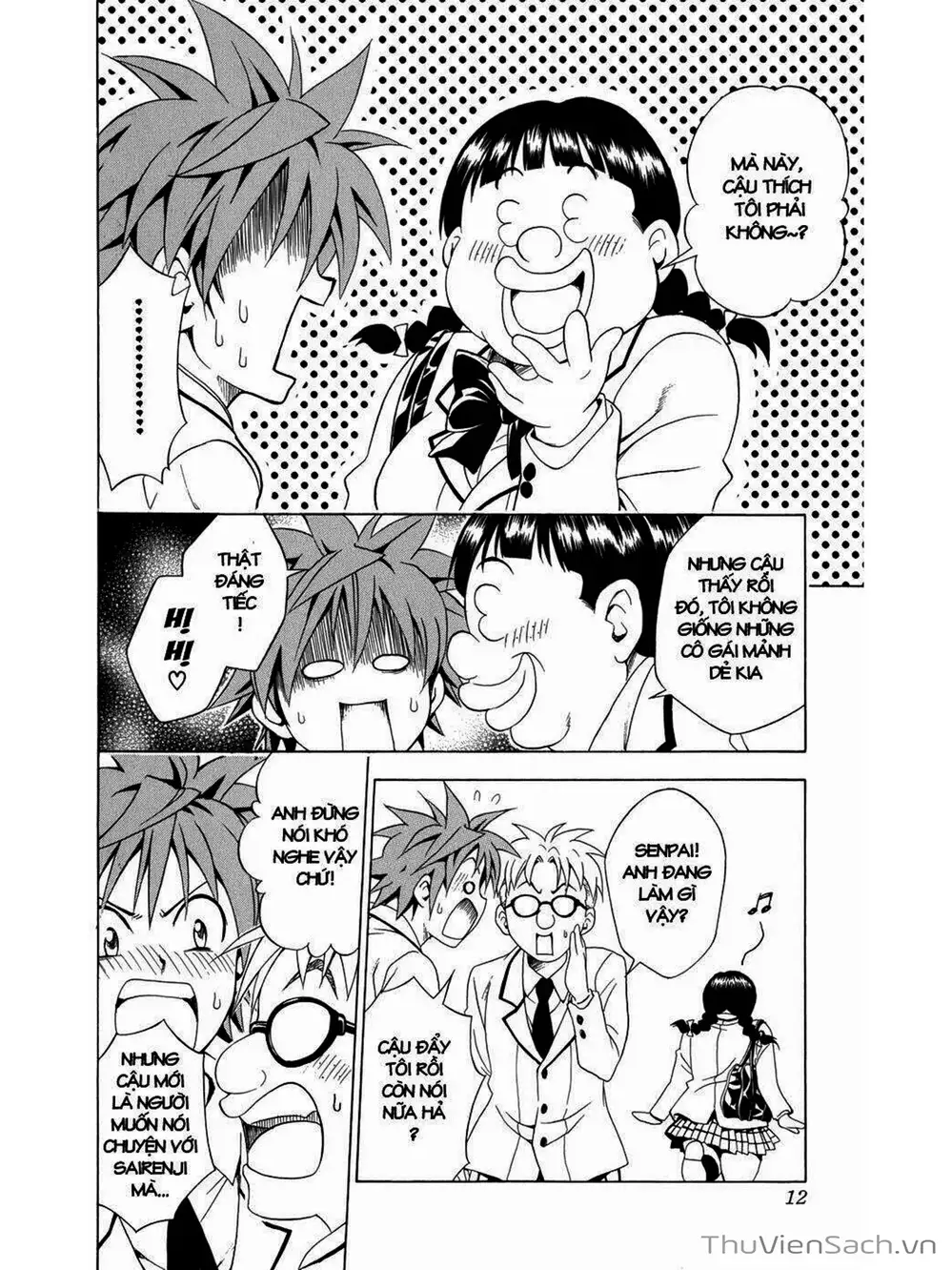 Truyện Tranh Bóng Tối Hoàng Kim - To Love Ru Darkness trang 8