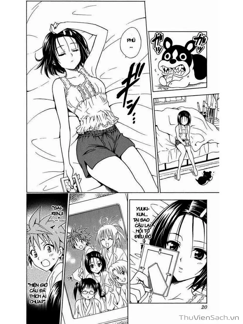 Truyện Tranh Bóng Tối Hoàng Kim - To Love Ru Darkness trang 8