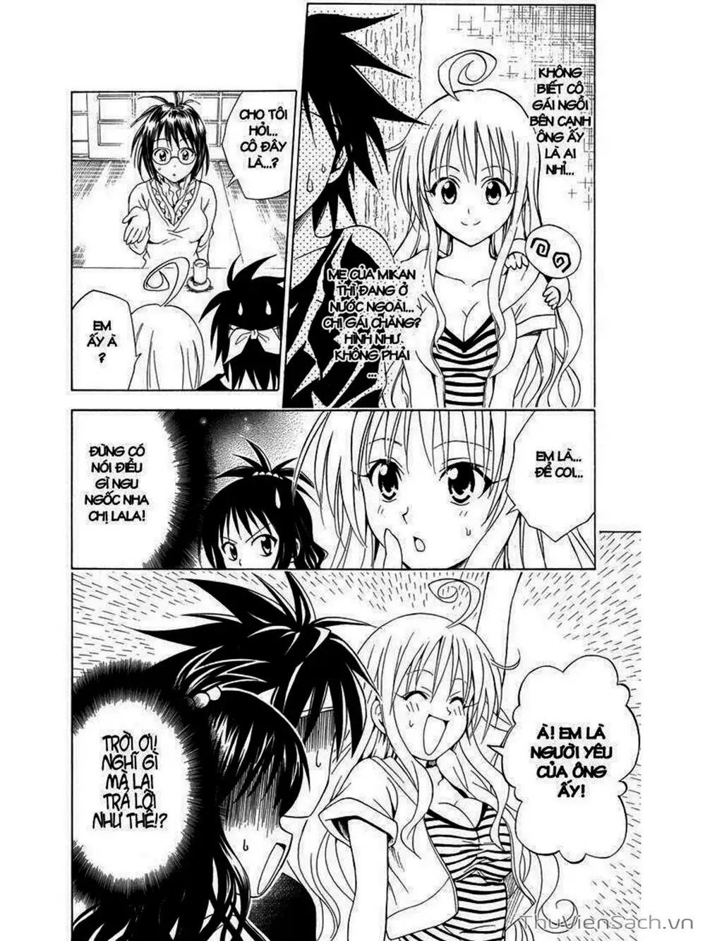 Truyện Tranh Bóng Tối Hoàng Kim - To Love Ru Darkness trang 8