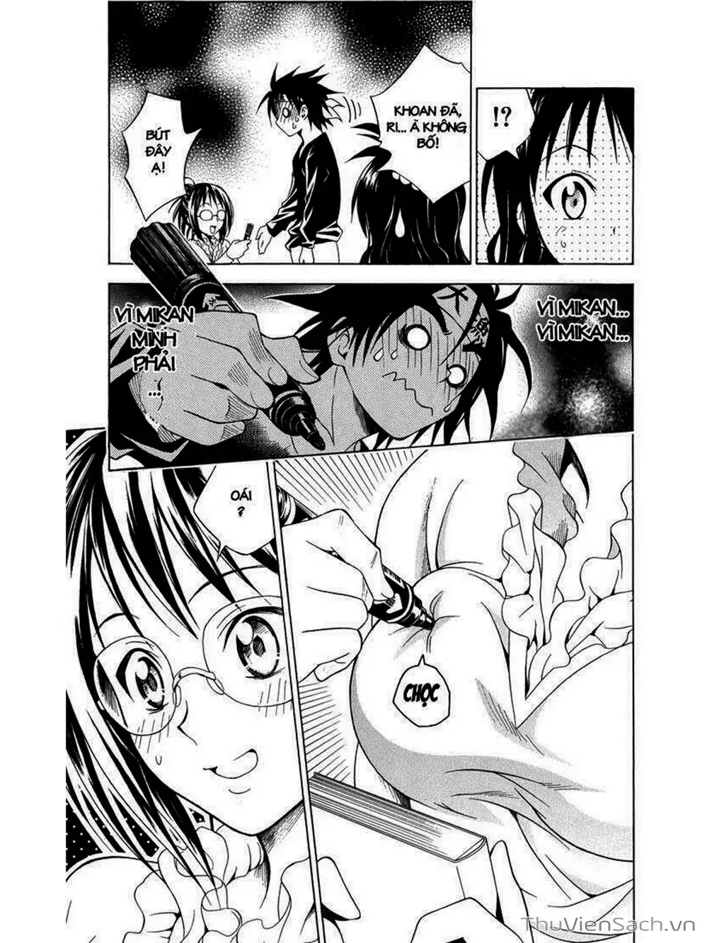 Truyện Tranh Bóng Tối Hoàng Kim - To Love Ru Darkness trang 8