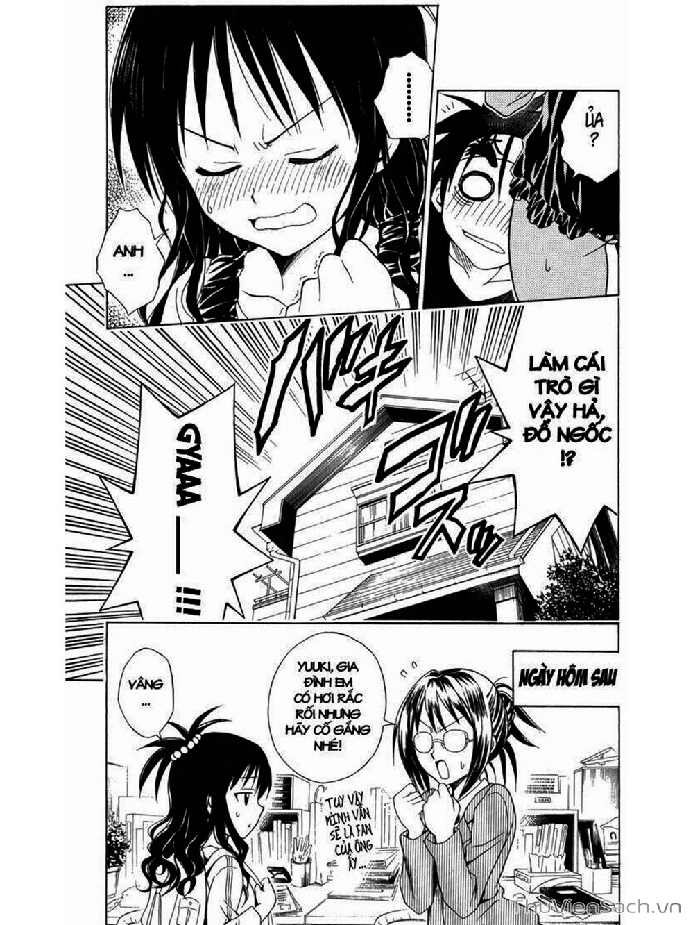 Truyện Tranh Bóng Tối Hoàng Kim - To Love Ru Darkness trang 8