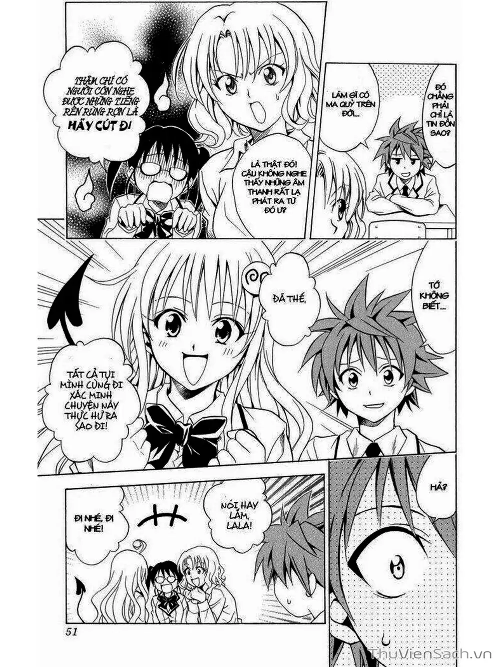 Truyện Tranh Bóng Tối Hoàng Kim - To Love Ru Darkness trang 8