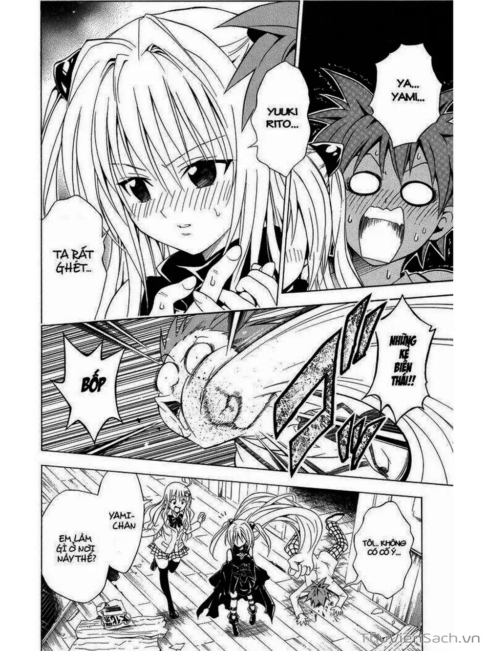 Truyện Tranh Bóng Tối Hoàng Kim - To Love Ru Darkness trang 8