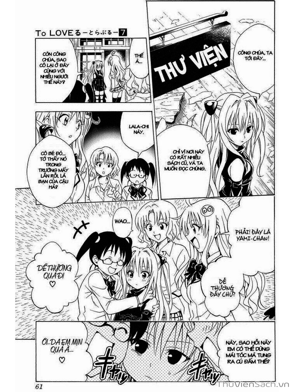 Truyện Tranh Bóng Tối Hoàng Kim - To Love Ru Darkness trang 8