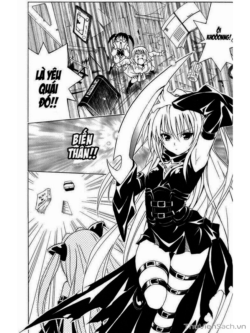 Truyện Tranh Bóng Tối Hoàng Kim - To Love Ru Darkness trang 8