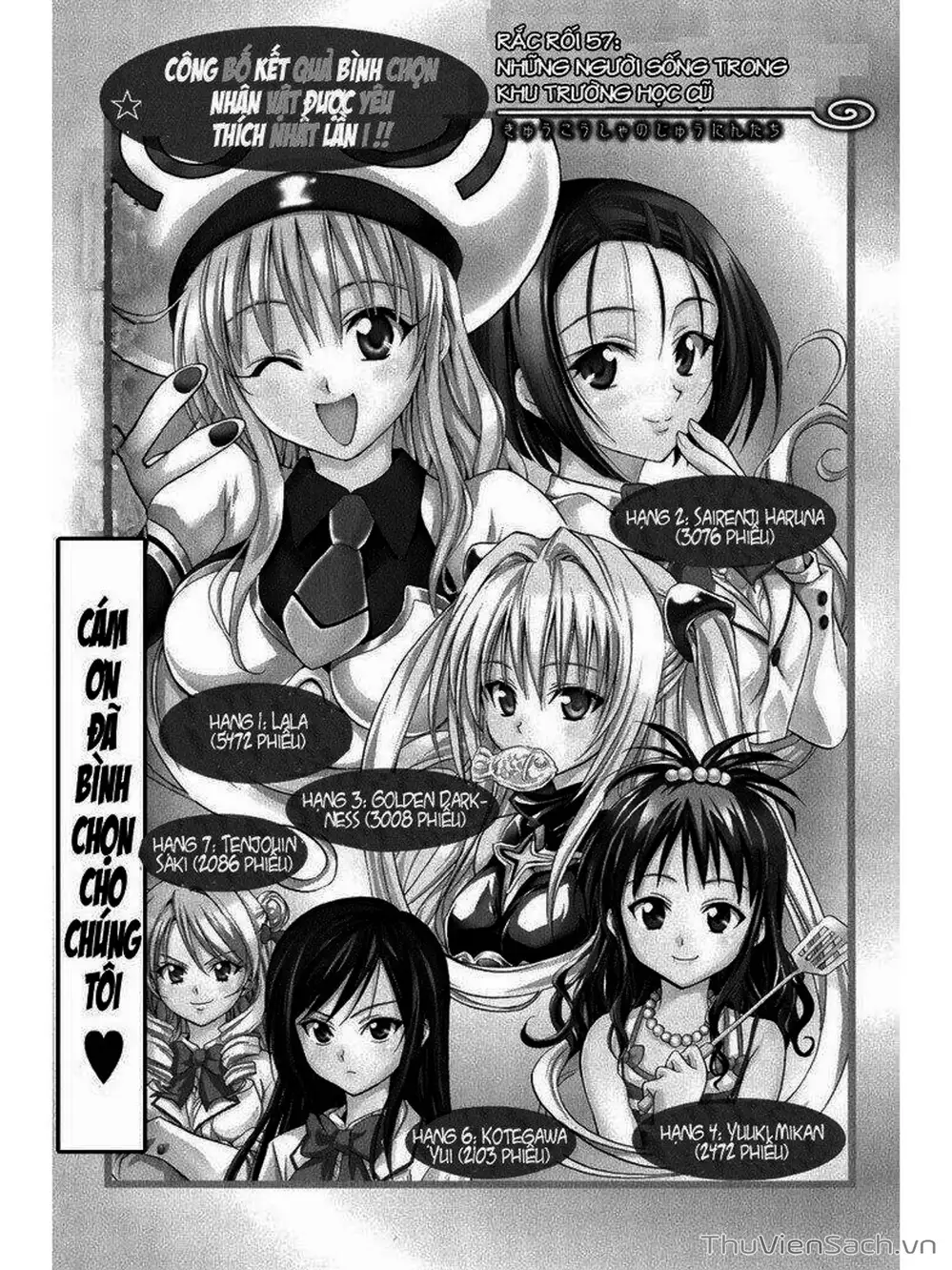 Truyện Tranh Bóng Tối Hoàng Kim - To Love Ru Darkness trang 8